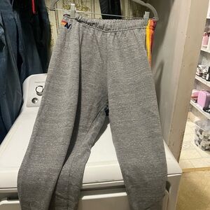 Women’s XL Aviator Nation sweats.  Stripe down one side.